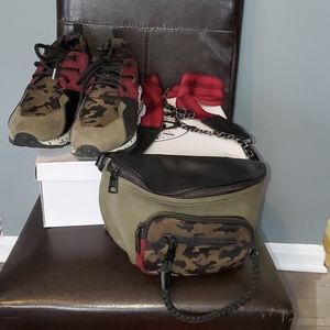 Women Sneakers and Fanny pack combo